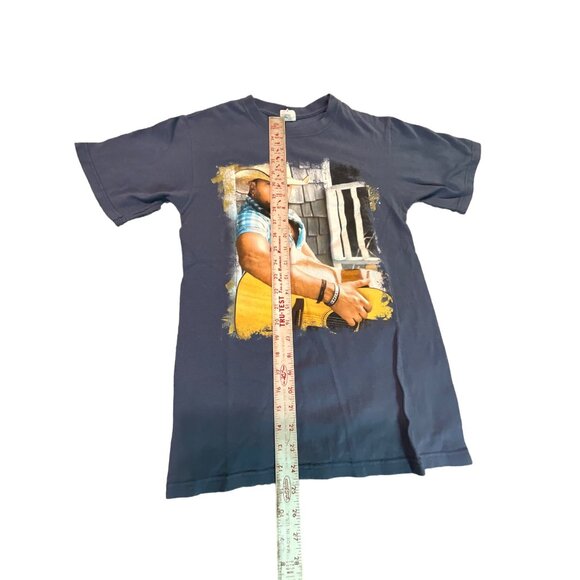 Jason‎ Aldean 2012 Tour Blue T-shirt Size Small - Picture 2 of 4